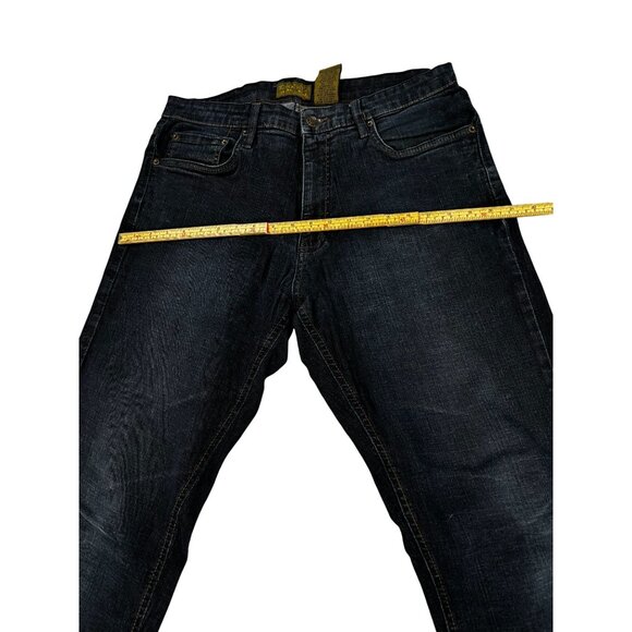 Urban Star Mens Straight Leg Dark Wash Jeans 36x32 - Picture 8 of 10